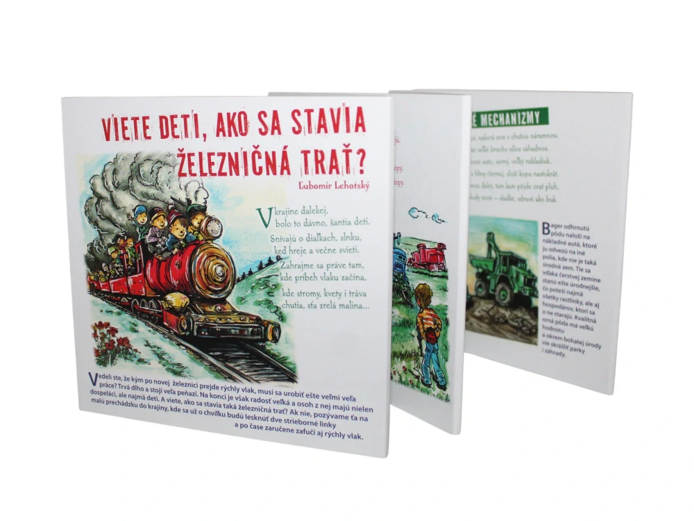  NOVINKA   Železničné leporelo