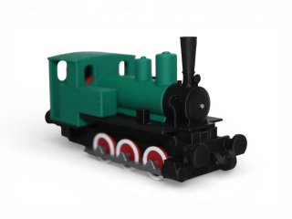 3D Model Rušeň 